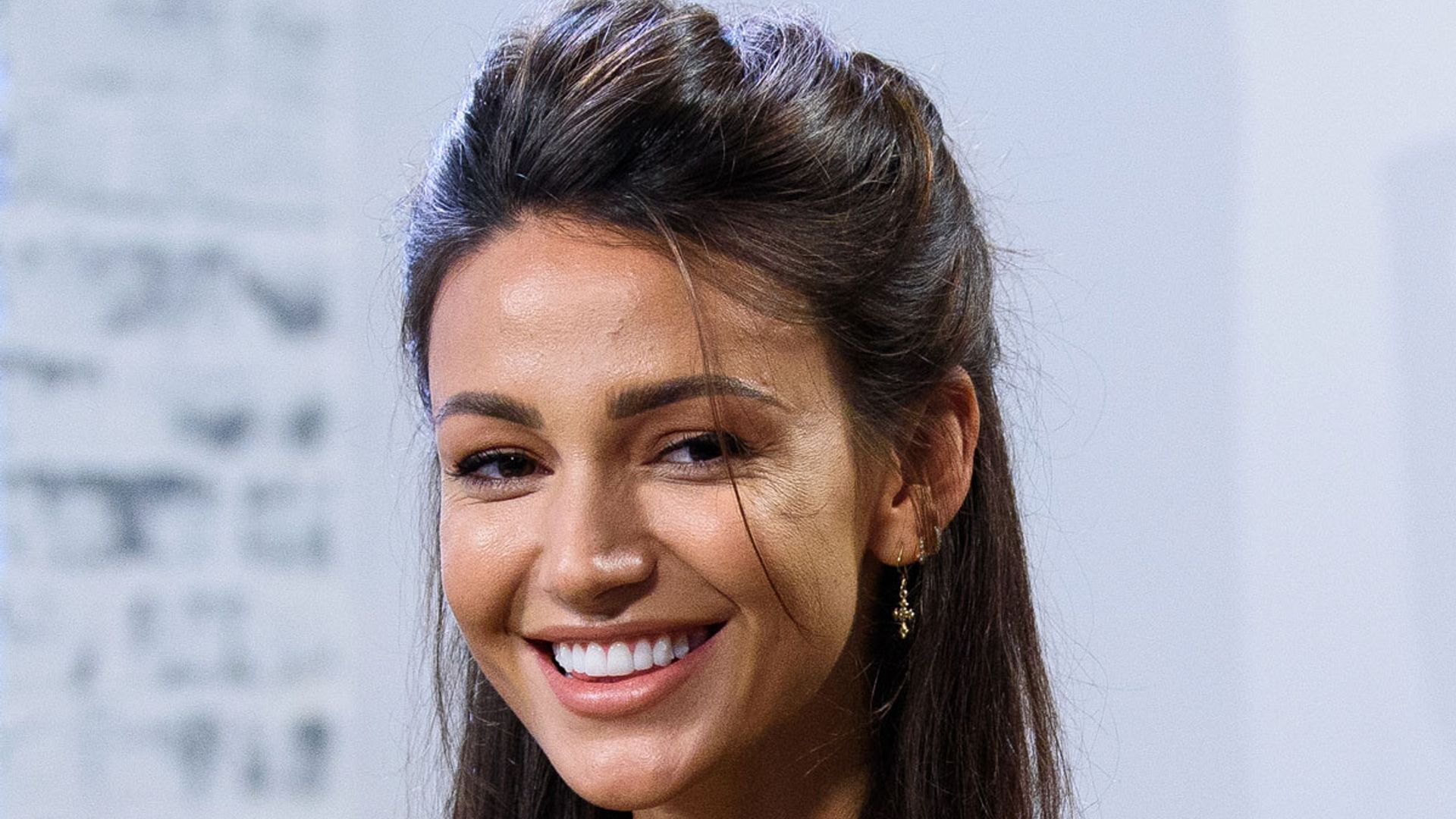 Michelle Keegan's zebra print outfit is out of this world | HELLO!