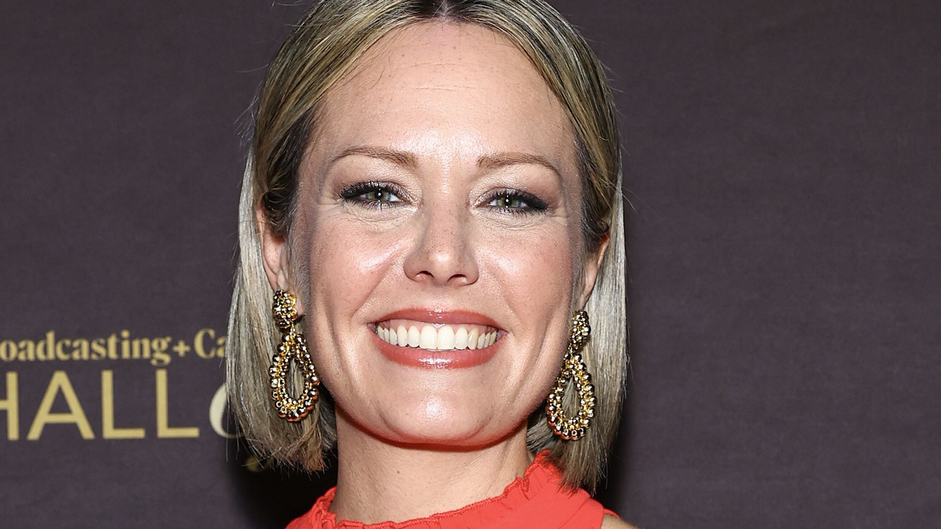 Dylan Dreyer on the red carpet 