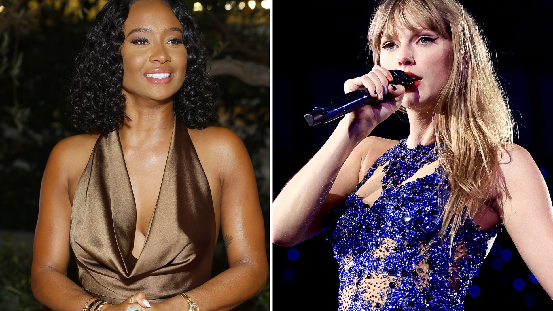 Composite image of Kayla Nicole and Taylor Swift