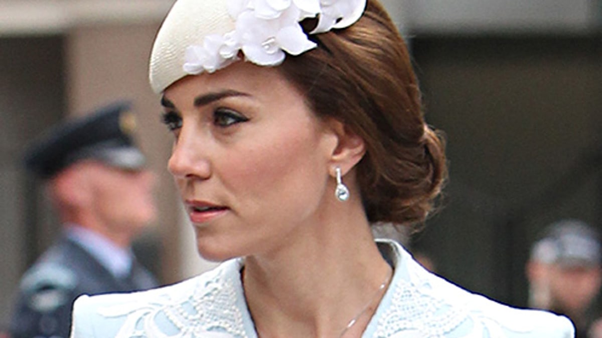 Kate Middleton wears Catherine Walker dress for Queen's 90th birthday ...