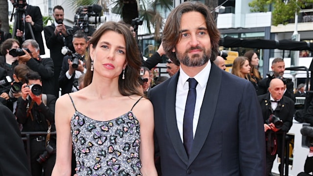 Charlotte Casiraghi and Dimitri Rassam at Cannes Festival