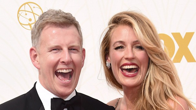 Patrick Kielty with his wife Cat Deeley 