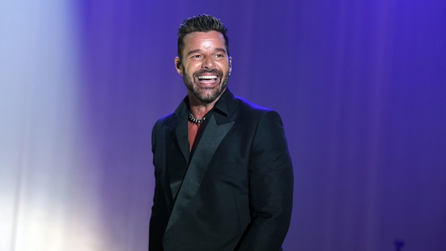 Ricky Martin performs live on stafe during the amfAR Cannes Gala 2022 at Hotel du Cap-Eden-Roc on May 26, 2022 in Cap d'Antibes, France. 