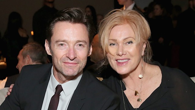 Hugh Jackman and Deborra-Lee Furness attend the 2017 Stephan Weiss Apple Awards on June 7, 2017 in New York City.