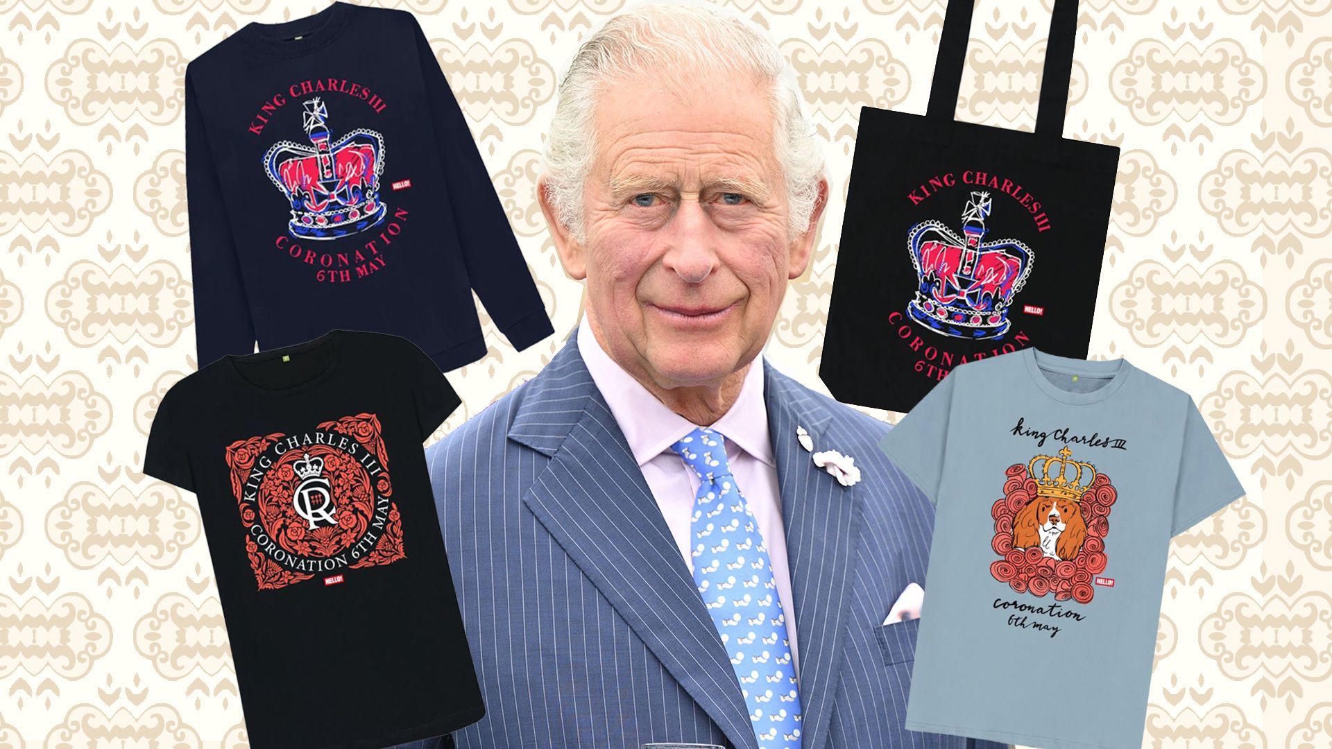 HELLO! launches coronation pop-up shop to celebrate King Charles III