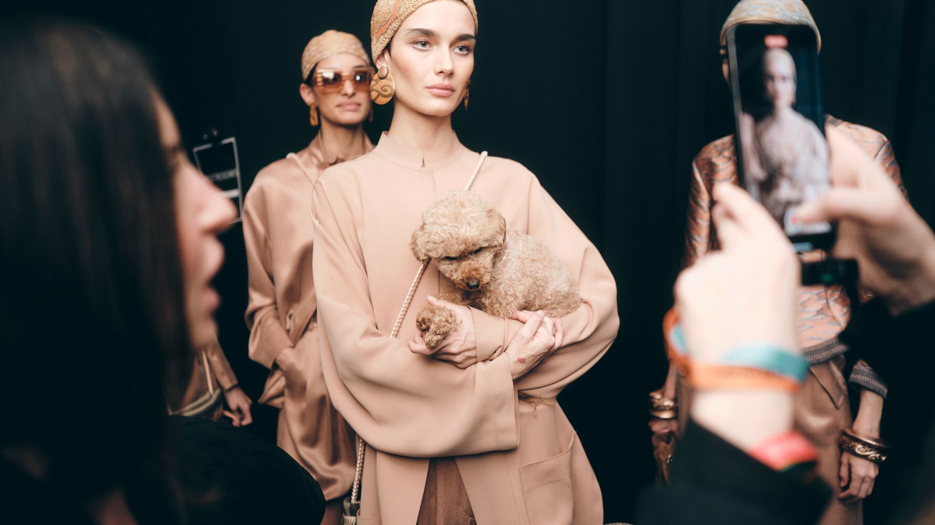 Giorgio Armani RTW Spring 2025 - Backstage