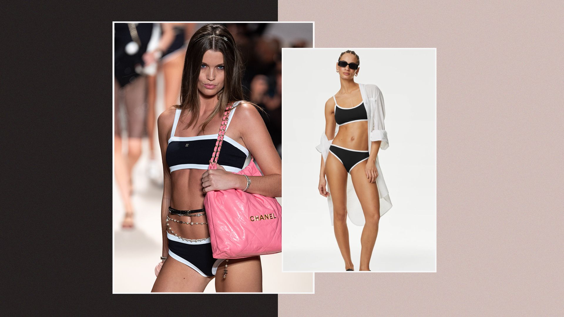 M&S's new £30 black & white bikini will have Chanel fans rushing to buy