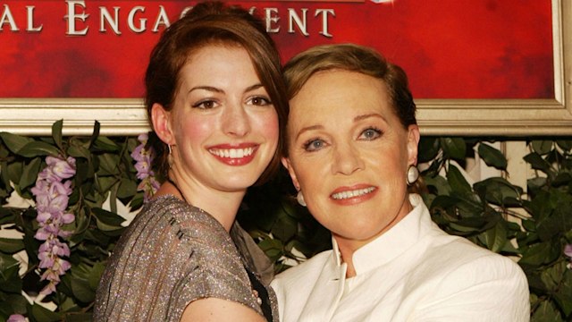 anne hathaway julie andrews