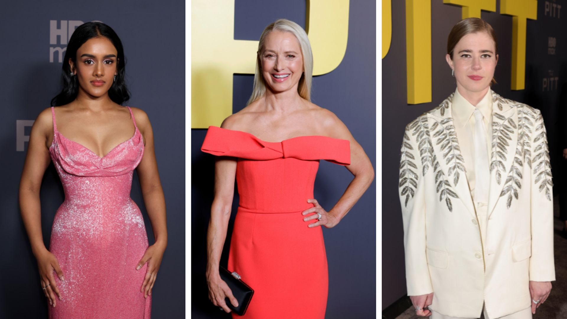 Katherine LaNasa leads the best-dressed at The Pitt season 2 premiere
