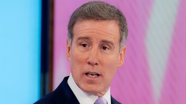 Anton Du Beke looking upset