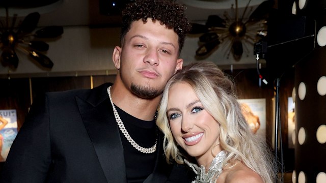 patrick and brittany mahomes black tie event