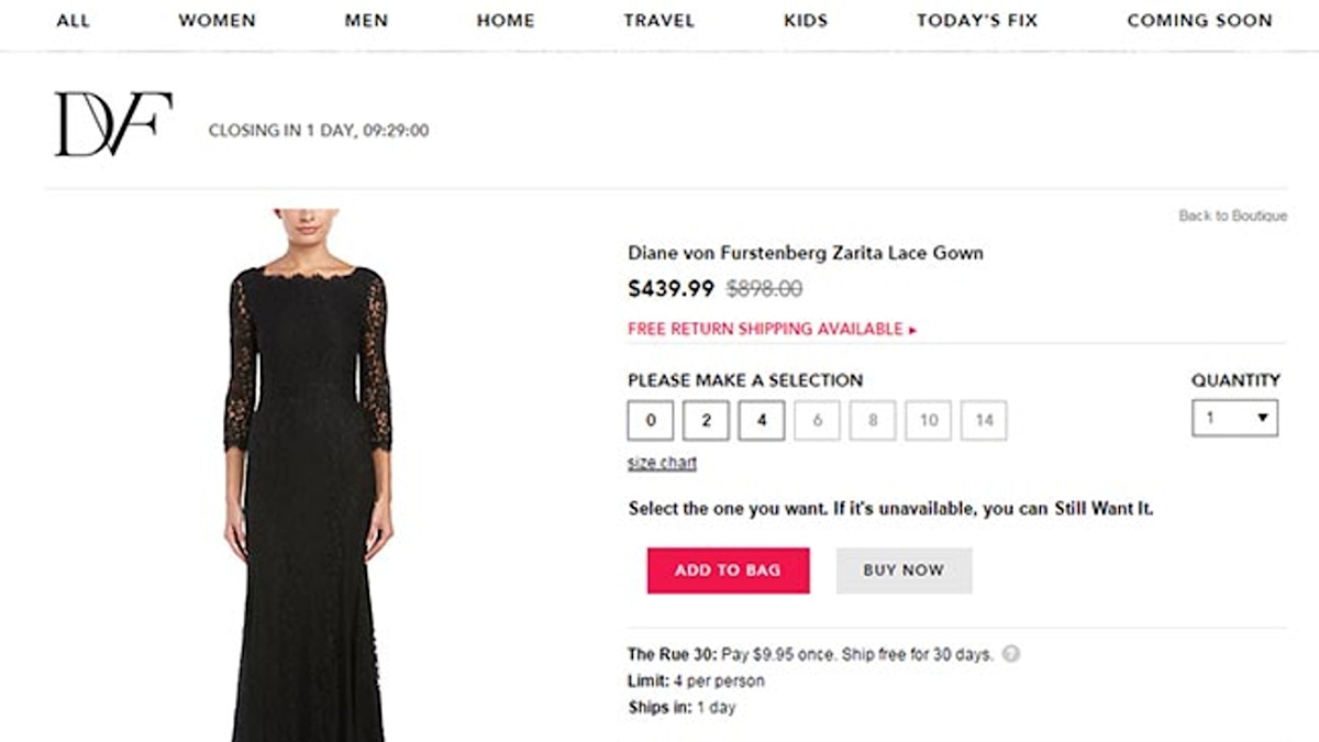 Kate Middleton's lace gown goes back on sale | HELLO!