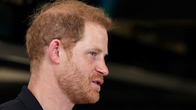 Where is Prince Harry staying while visiting King Charles without Meghan Markle?