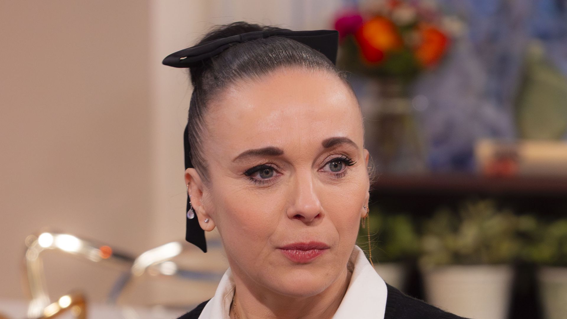 Amanda Abbington overcome with emotion as she addresses ‘hardest year’ of her life