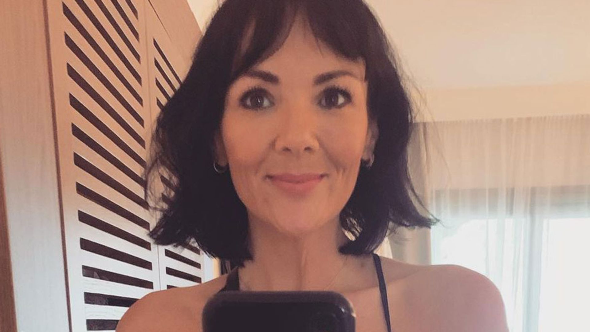 Martine McCutcheon poses in slinky bikini on rare holiday abroad | HELLO!