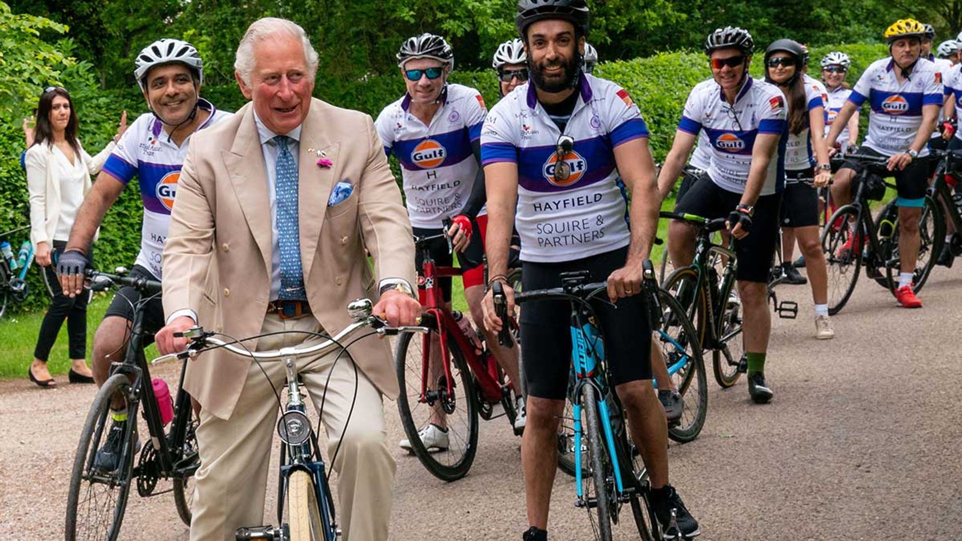 prince charles charity bike ride