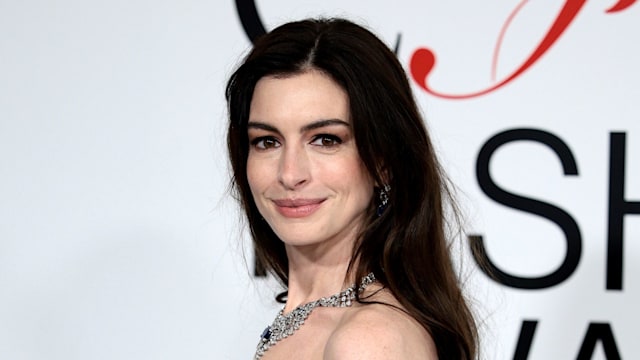 Anne Hathaway attends the 2023 CFDA Fashion Awards at American Museum of Natural History on November 06, 2023 in New York City.