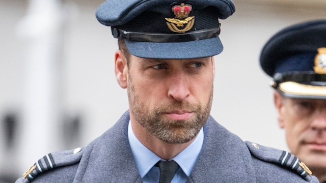 Prince William, Prince of Wales at The Cenotaph on November 10, 2024 in London, England. Each year members of the British Royal Family join politicians, veterans and members of the public to remember those who have died in combat. 