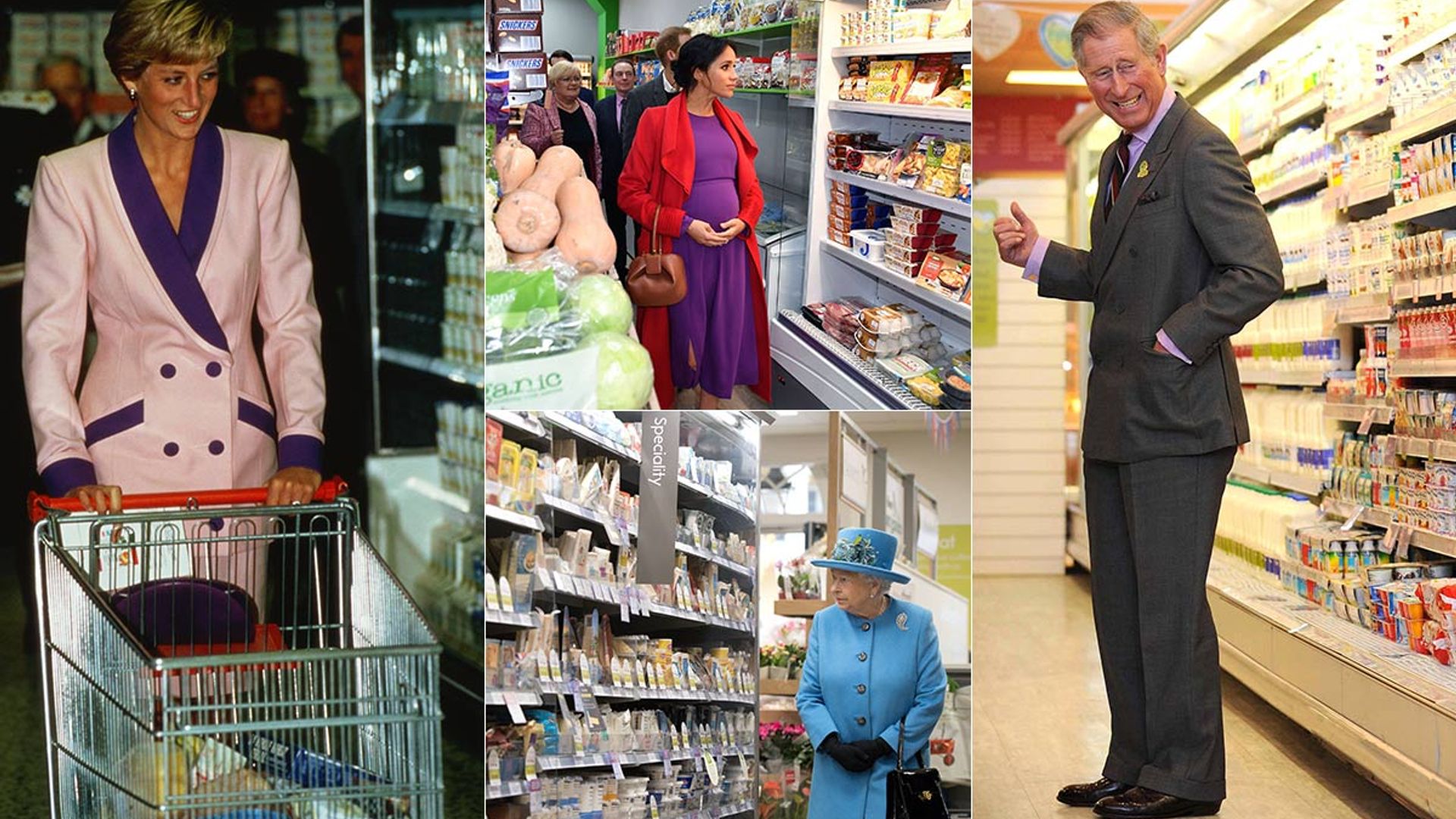 Royals at supermarkets