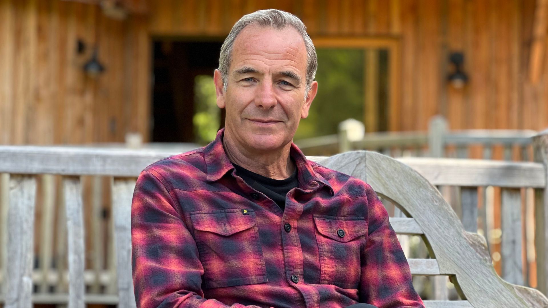 See Robson Green's sweet bond with rarely-seen son Taylor Seager-Green ...