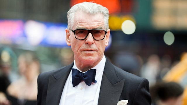 Pierce Brosnan at the "Good Night, and Good Luck," Opening Night on April 03, 2025