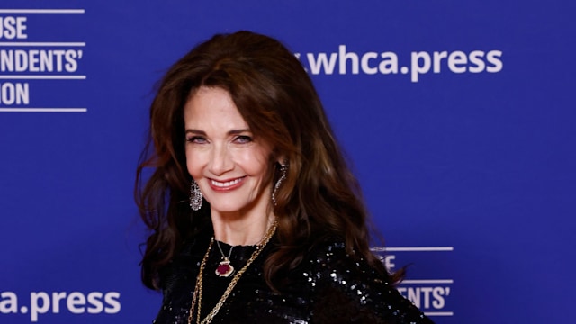 Lynda Carter attends the 2025 White House Correspondents' Association Dinner at Washington Hilton on April 26, 2025
