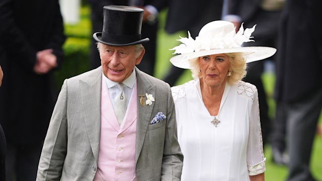 King Charles III and Queen Camilla on day four of Royal Ascot 