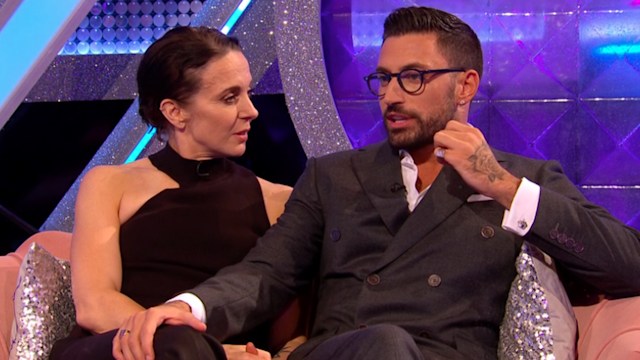 Amanda Abbington and Giovanni Pernice on It Takes Two 