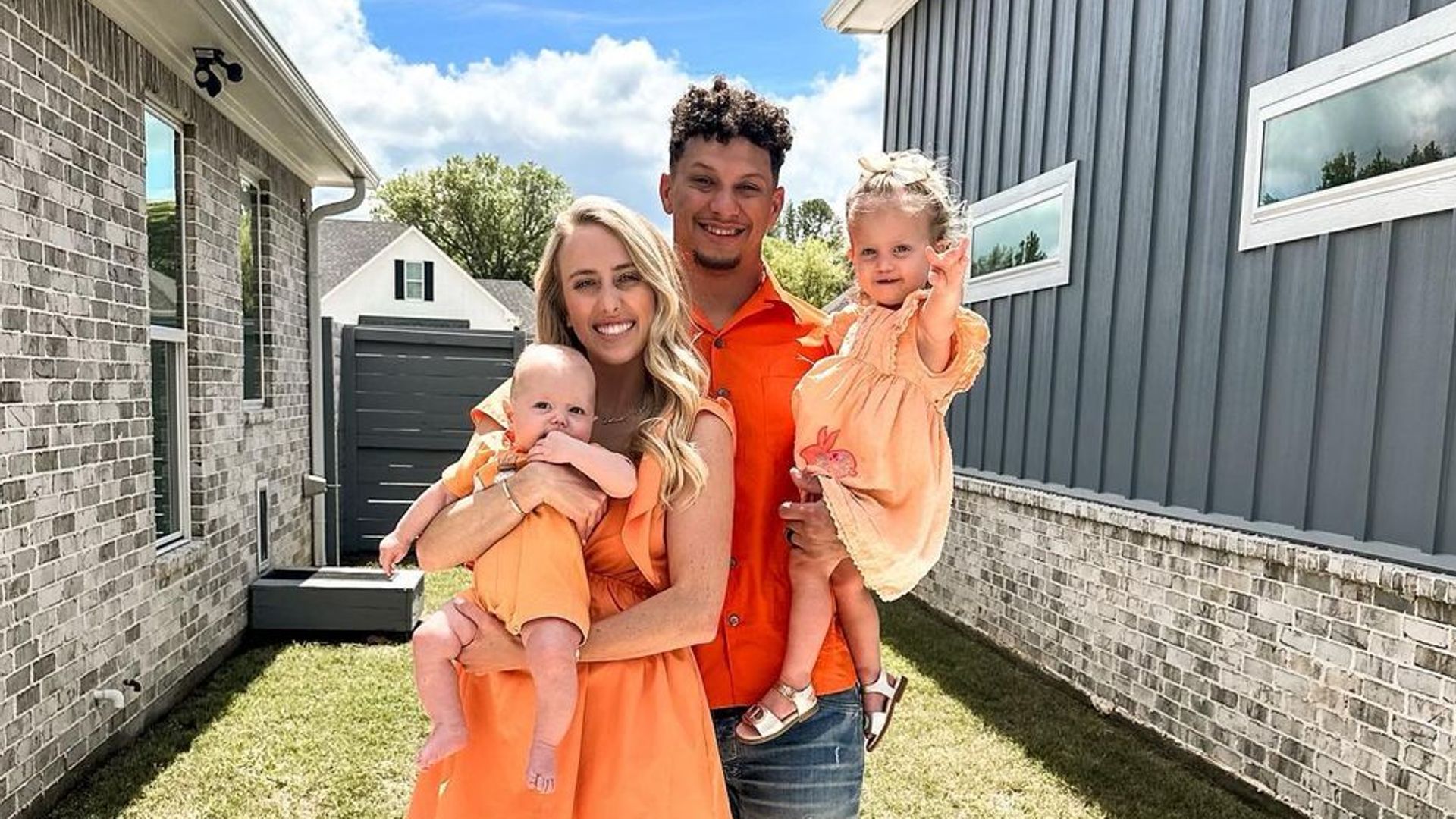patrick mahomes brittany mahomes with children