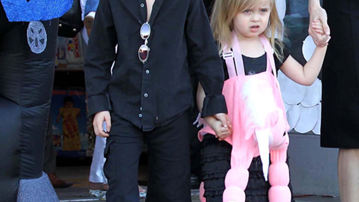 Angelina Jolie Shop For Halloween Costumes at Party City October