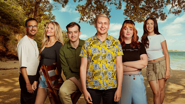 Viraj, Emma, Jason, Tom, Taylor, Louise in Virgin Island