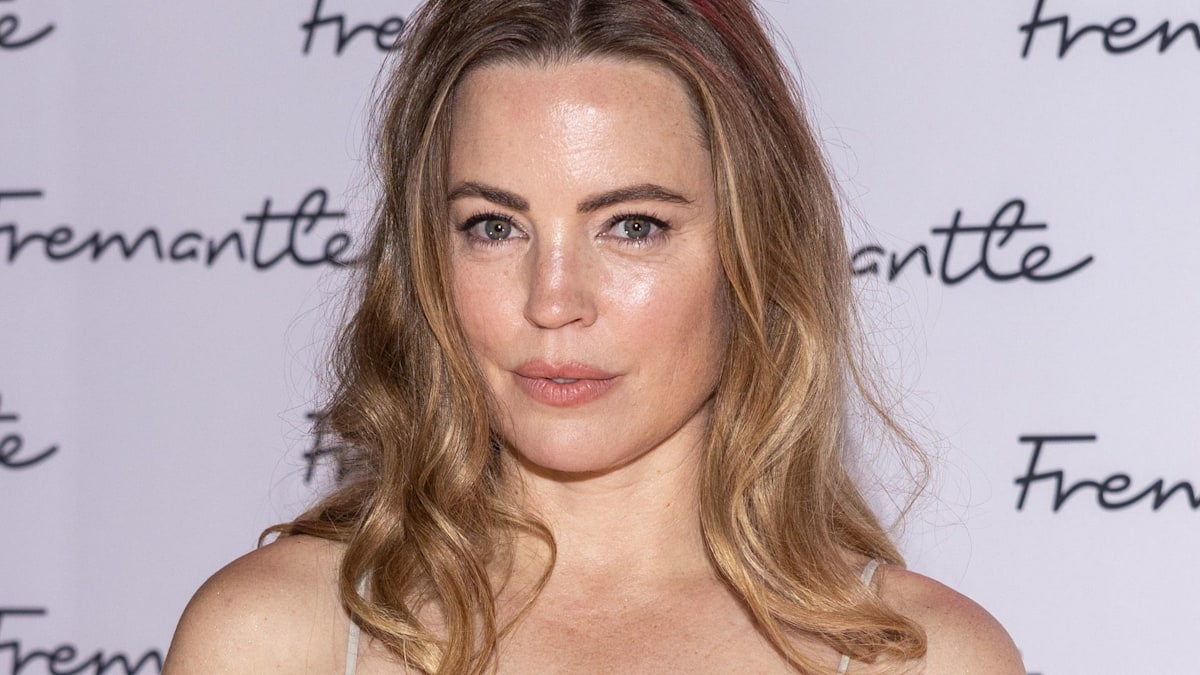 Melissa George, 47, shares rare glimpse of newborn son just after ...