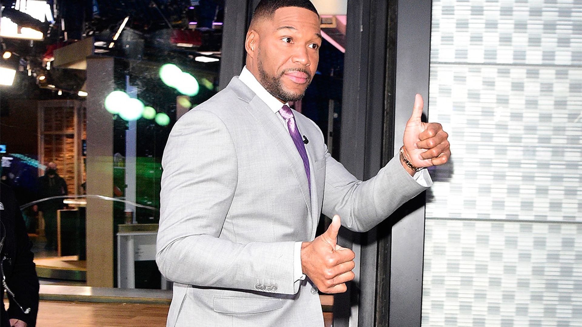 gma michael strahan confronts boss