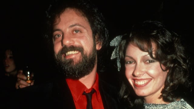 Billy Joel and wife Elizabeth Weber circa 1981 in New York 