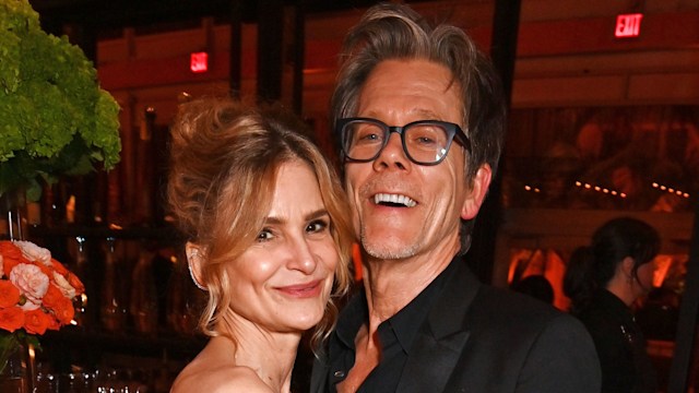 Kyra Sedgwick and Kevin Bacon attend the 2025 Vanity Fair Oscar Party Hosted By Radhika Jones at Wallis Annenberg Center for the Performing Arts on March 02, 2025 in Beverly Hills, California