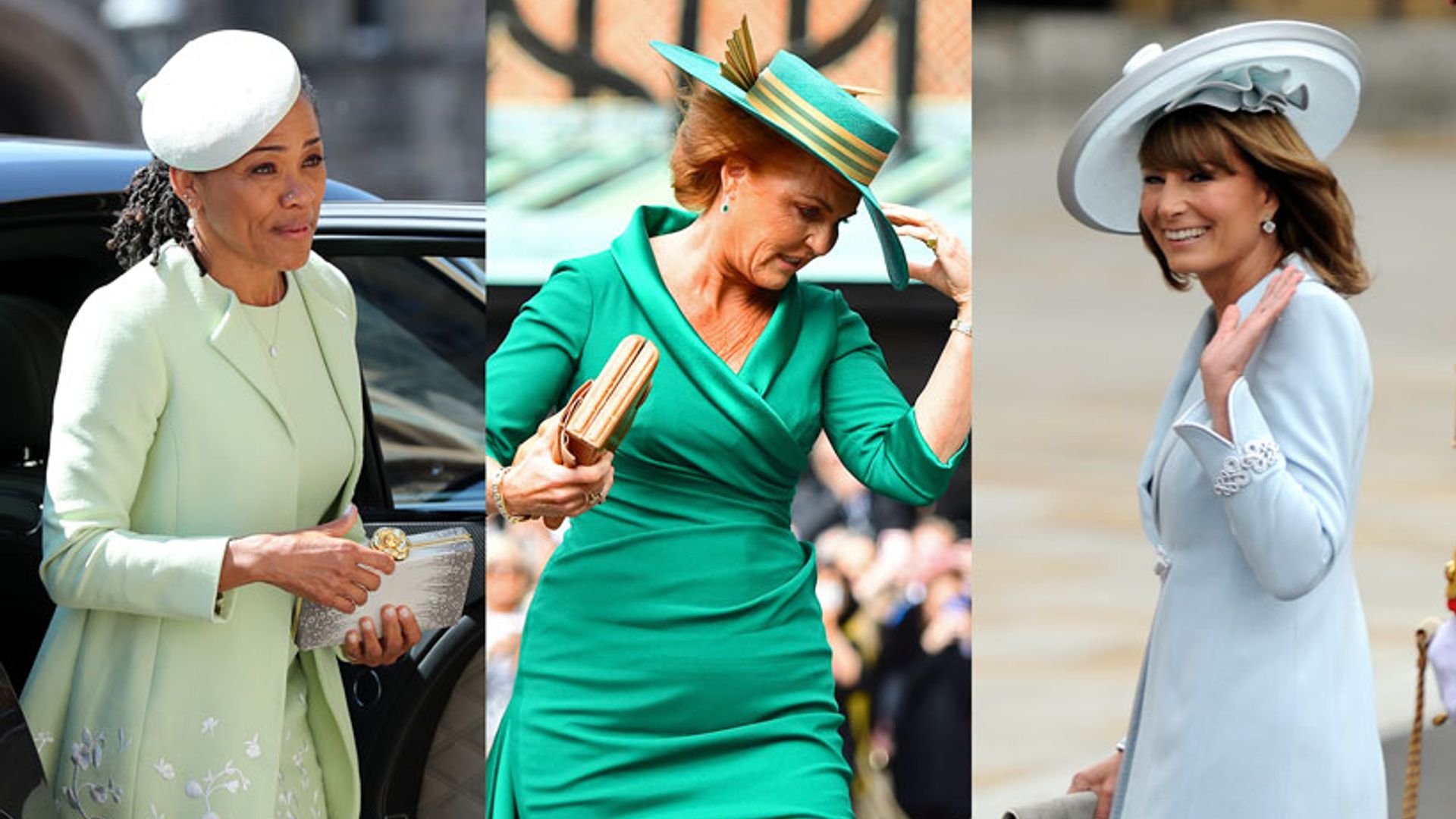 Video: The chicest royal wedding mother-of-the-brides - from Sarah Ferguson to Doria Ragland and Carole Middleton