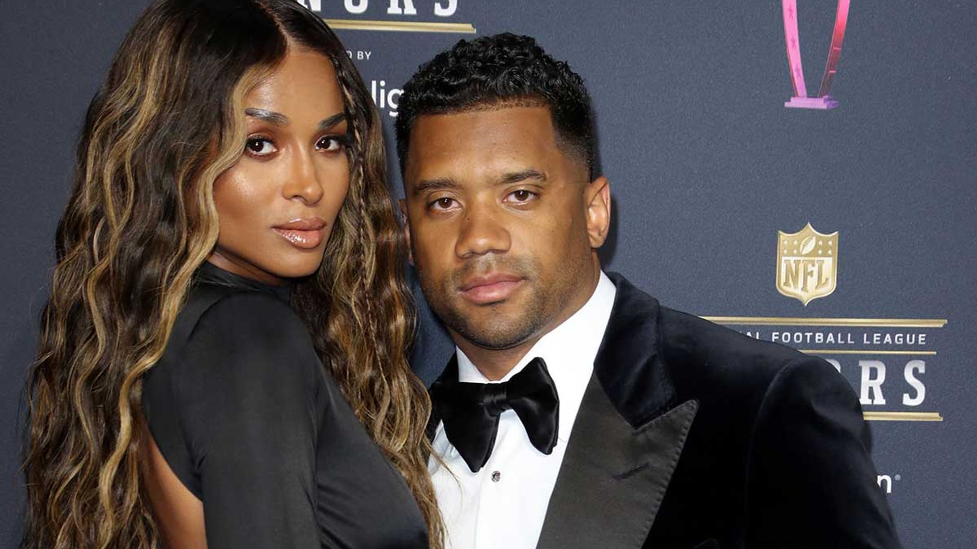 Ciara has legs for days in barely-there dress in jaw-dropping appearance  alongside husband Russell Wilson