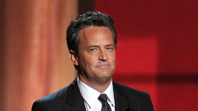 Actor Matthew Perry speaks onstage during the 64th Annual Primetime Emmy Awards at Nokia Theatre L.A. Live on September 23, 2012 in Los Angeles, California.  (Photo by Kevin Winter/Getty Images)