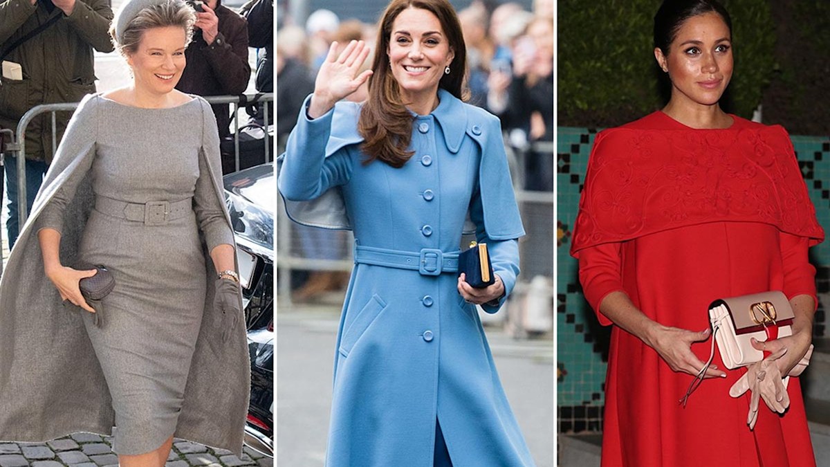 Royals wearing statement capes: From Kate Middleton to Meghan Markle to ...