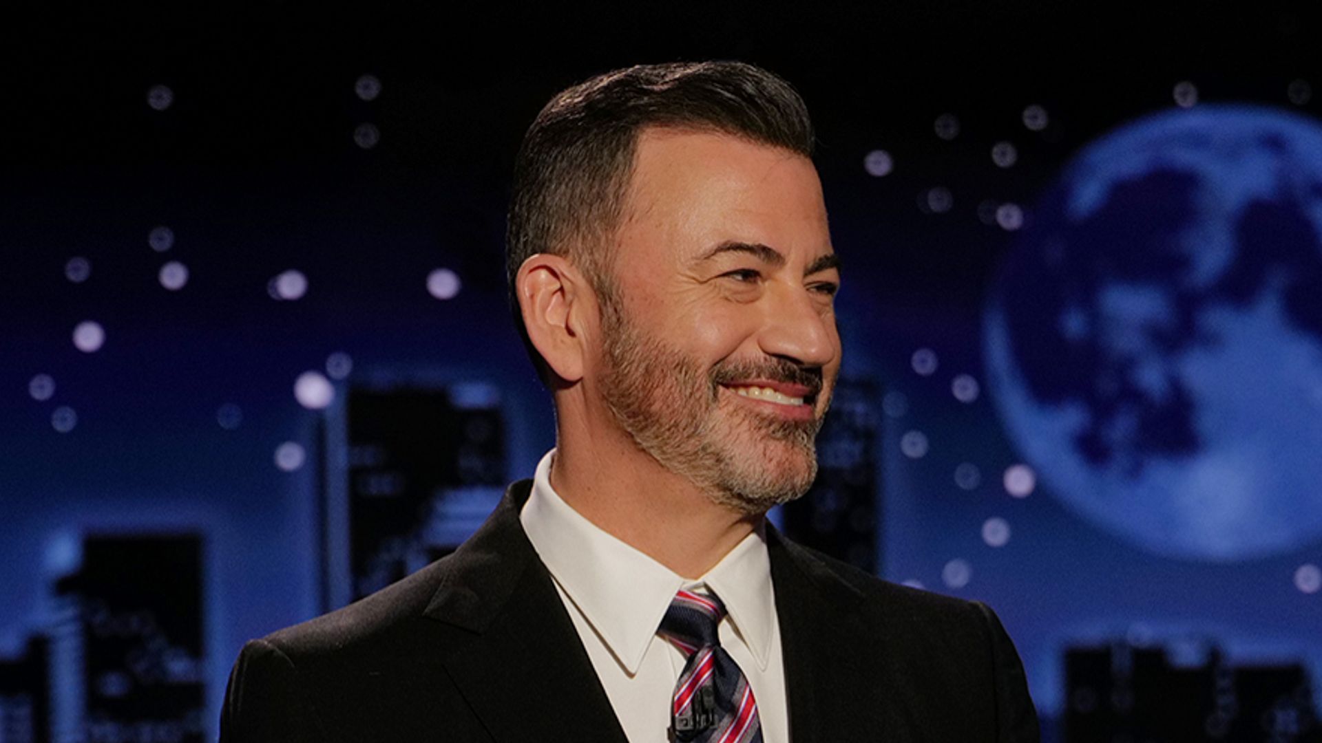 jimmy kimmel smiling