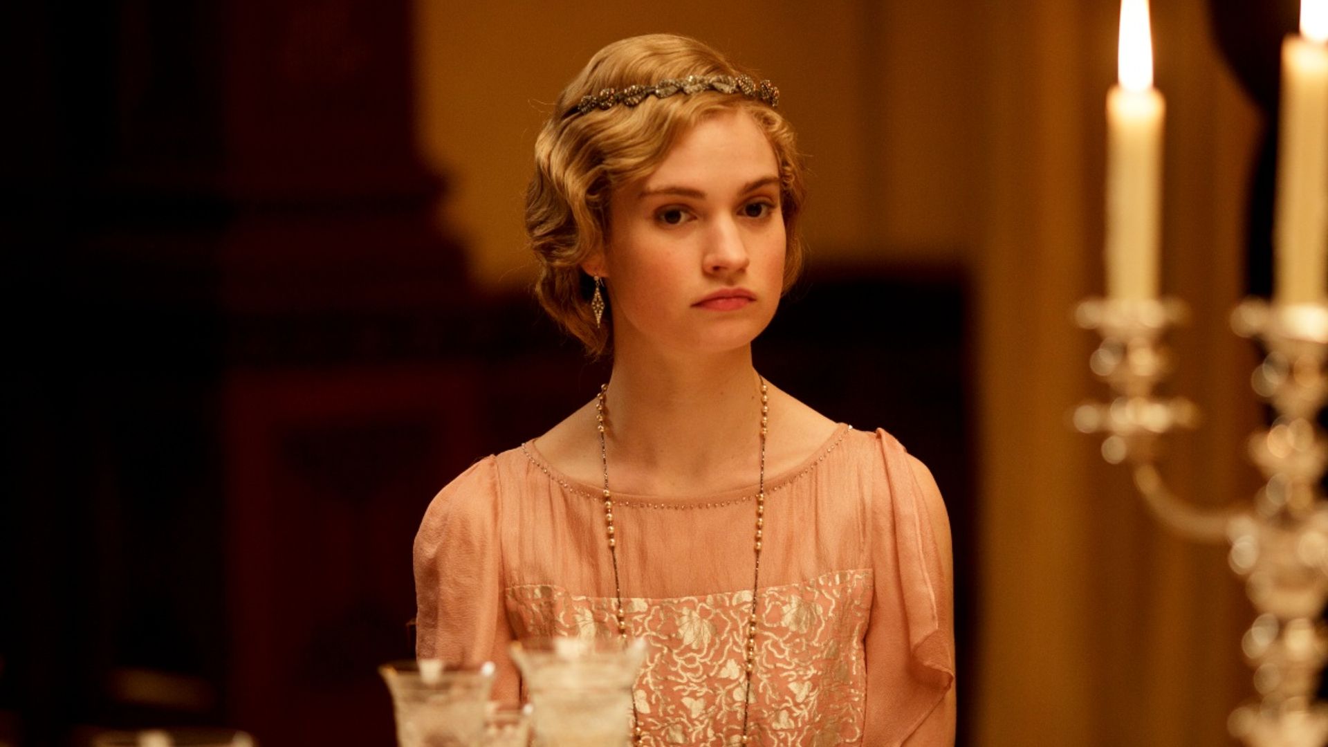 Why Lily James Wasn T In The Downton Abbey Film Revealed HELLO