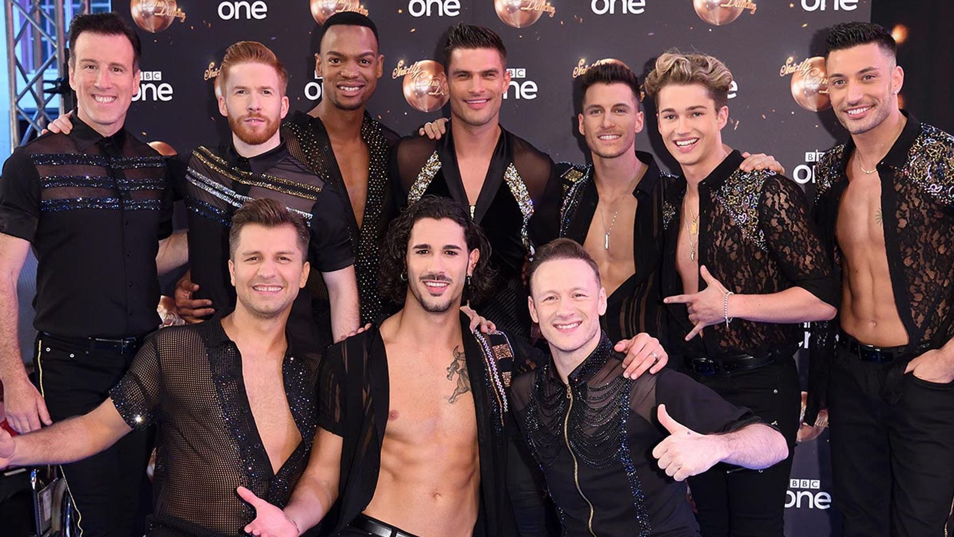 strictly come dancing male pros