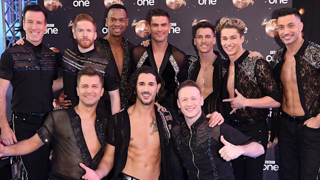 strictly come dancing male pros