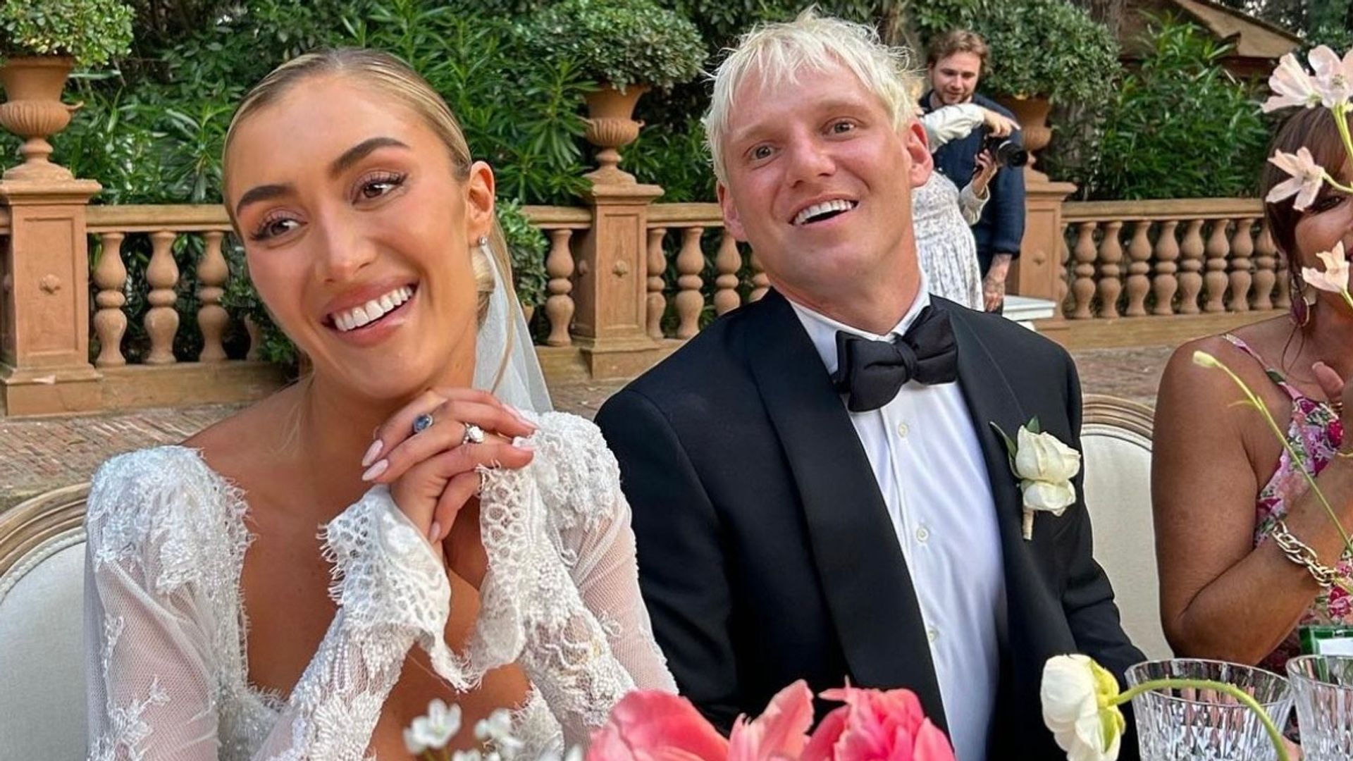 Exclusive: Sophie Habboo's 'emotional' Spanish wedding provides summer brides with endless inspiration