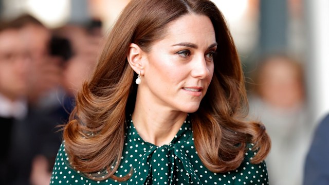 Princess Kate polka dot dress