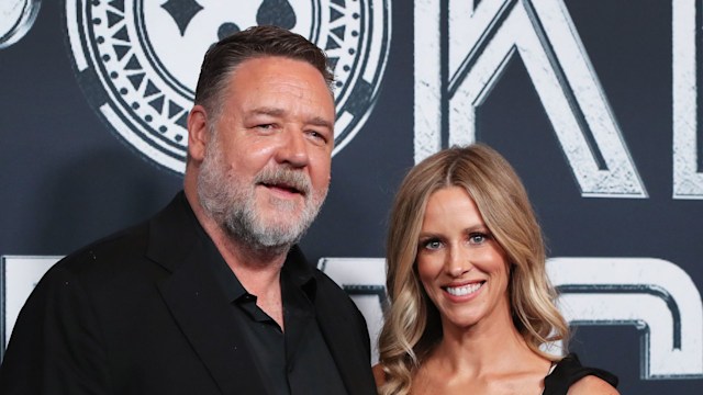 Russell Crowe and Britney Theriot