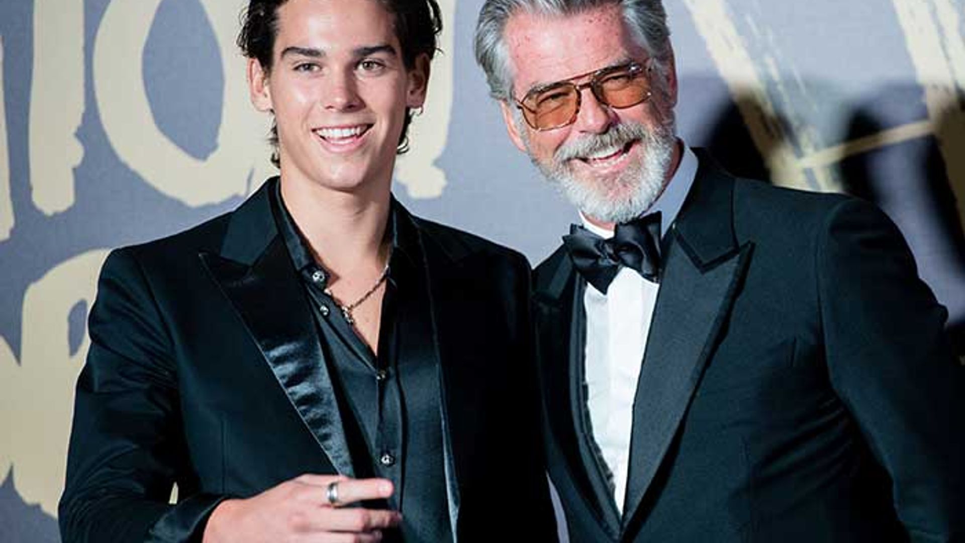 Pierce Brosnans lookalike son Paris steps out with his girlfriend Alex Lee-Aillon for loved up date