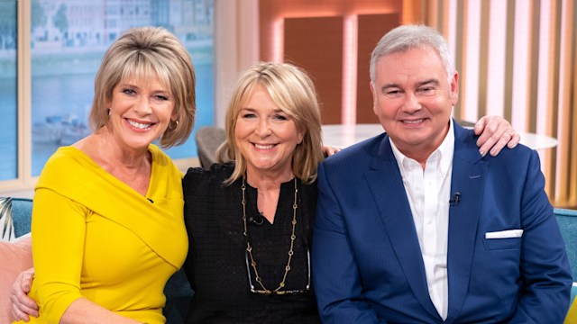 Fern Britton and Eamonn Holmes this morning