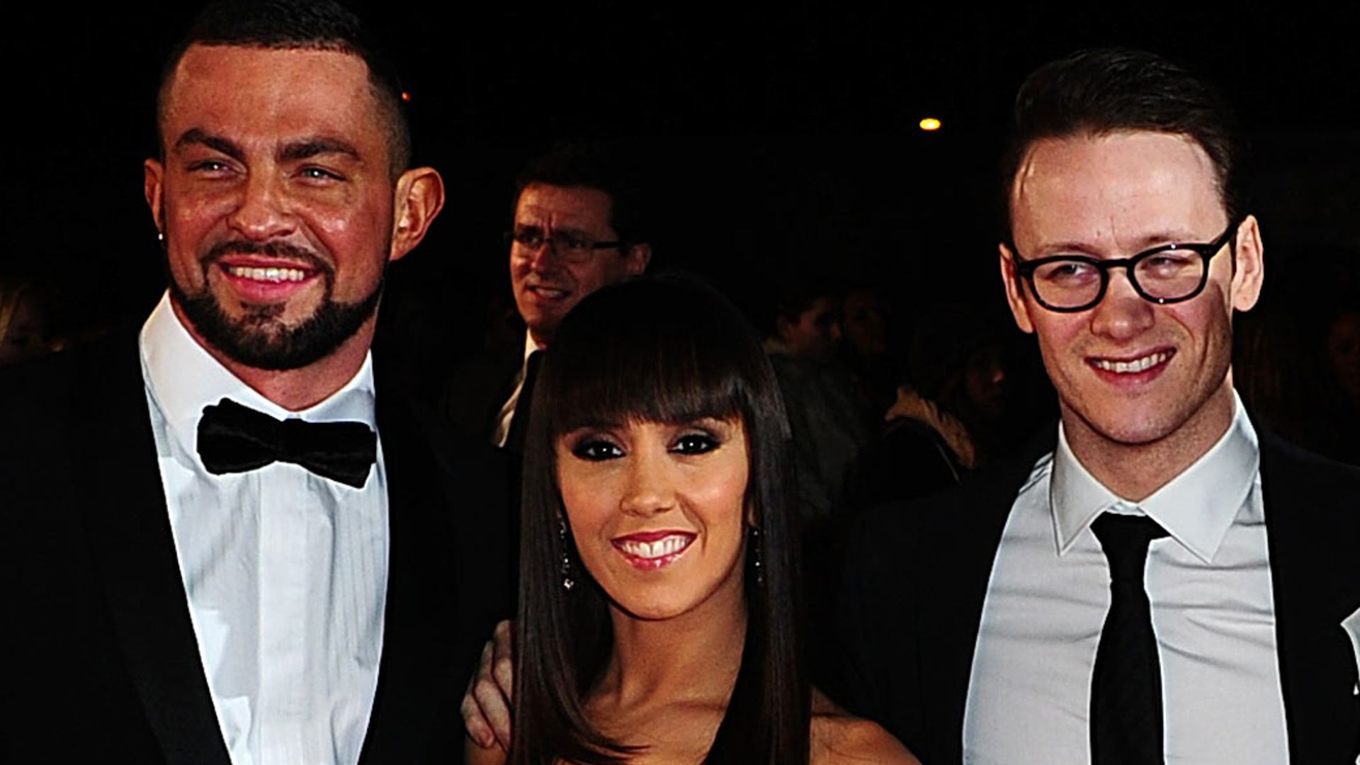A photo of Kevin Clifton, Janette Manrara and Robin Windsor