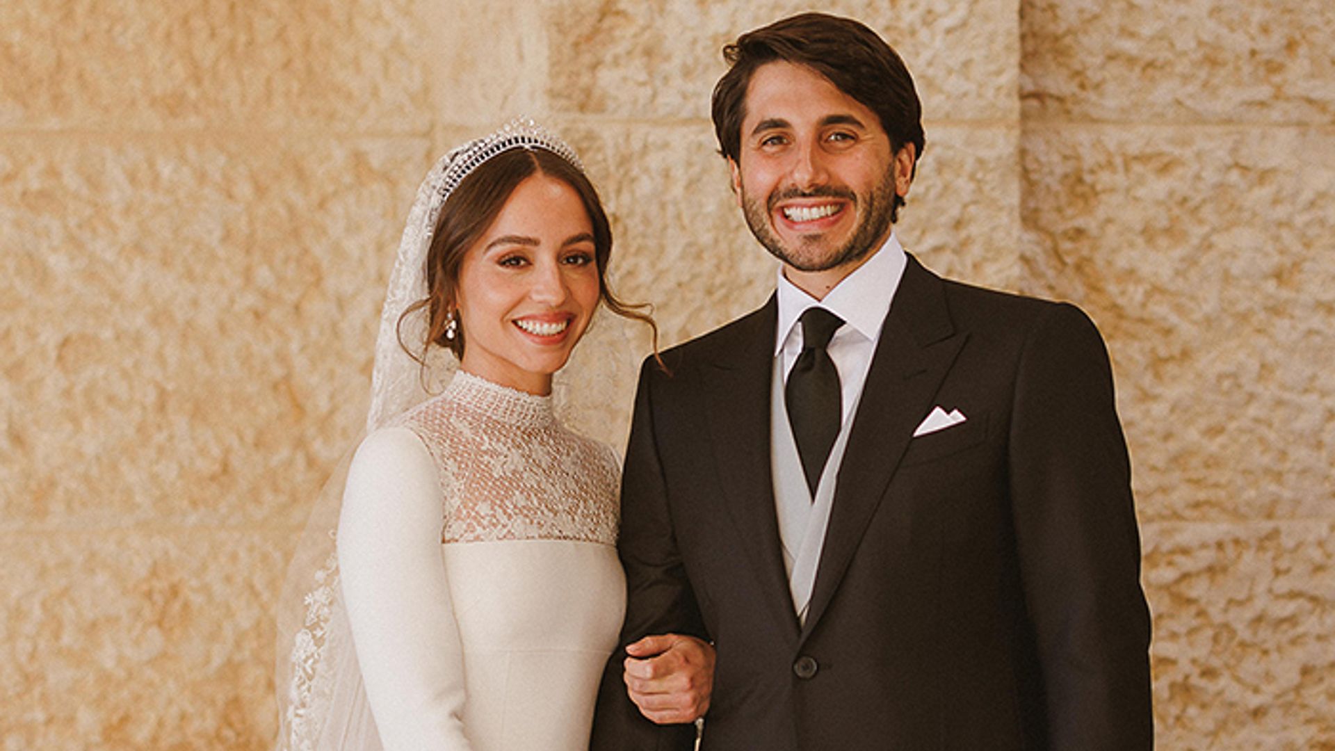 Princess Iman of Jordan and husband Jameel Thermiotis welcome first child together – and reveal adorable name